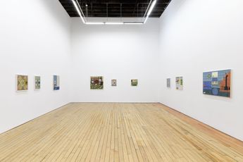 Contemporary art exhibition Anne Buckwalter Lovers Knot at Uffner  Liu New York United States