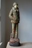 Monty in Camouflage by Linda Marrinon contemporary artwork Sculpture
