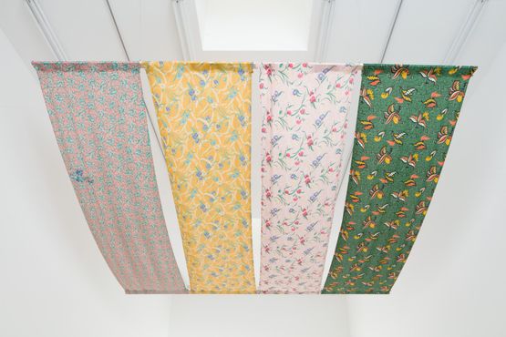 Air Space Stage by Tina Girouard contemporary artwork Textile