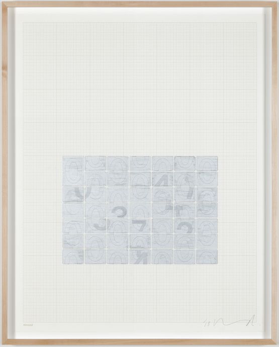 Drawing II by Darren Almond contemporary artwork Works on Paper