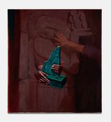 Fragments and ornaments by Bendt Eyckermans contemporary artwork drawing painting works on paper