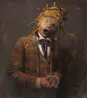 Wuter by Jonas Burgert contemporary artwork Painting