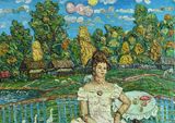 Memory of Shigaleevo by I. K. Zaripov contemporary artwork painting