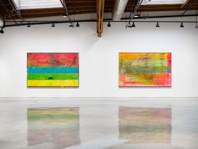 Frank Bowlings Ebullient Landscapes at Hauser  Wirth