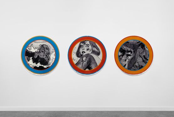 Quiet Disaster by Dara Birnbaum contemporary artwork Installation