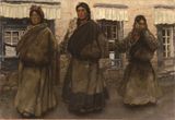 Going to Town No.1 by Chen Danqing contemporary artwork painting