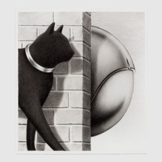 Imminent Shadow by Nigel Howlett contemporary artwork Works on Paper