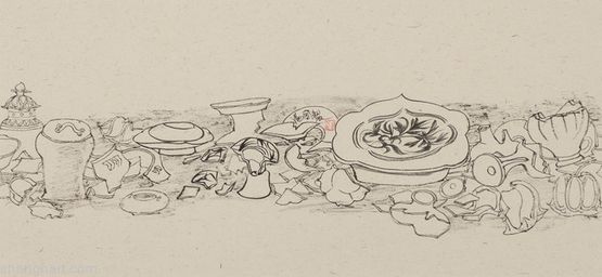 Pillow I by Tang Guo contemporary artwork Drawing