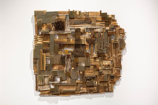Treeless City by Herbert Golser contemporary artwork Sculpture