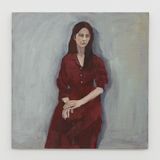Untitled lockdown portrait by Gillian Wearing contemporary artwork painting works on paper