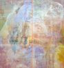 Reverse White Ground double inscription by Mandy El-Sayegh contemporary artwork Painting