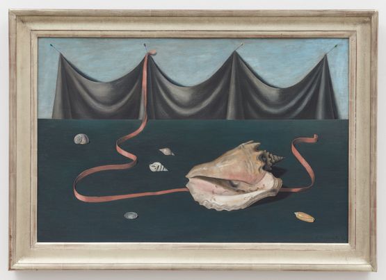 Shell and Drape by Gertrude Abercrombie contemporary artwork Painting