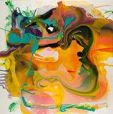 Erythrina Caffra Three Legs by Dale Frank contemporary artwork painting