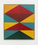 Sem titulo da serie Barracas do Nordeste ciclo 3 O prazer de pintar Untitled from the Barracas do Nordeste series cycle 3 O prazer de pintar by Montez Magno contemporary artwork painting