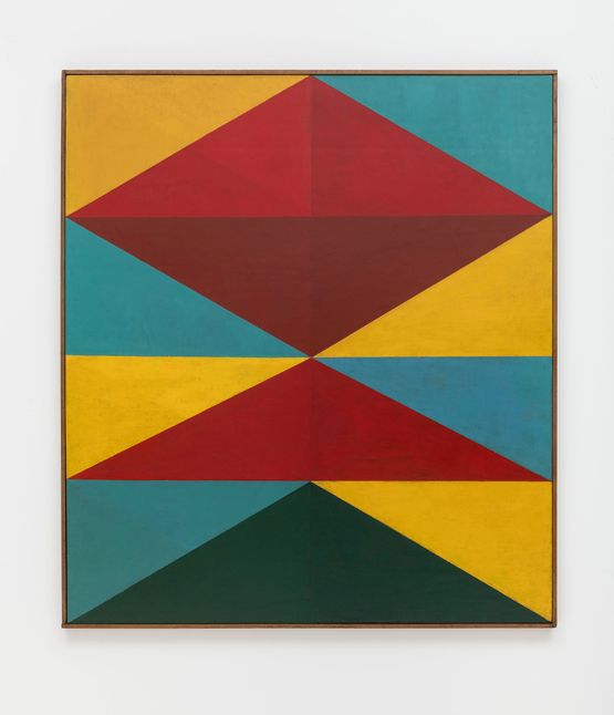 Sem titulo da serie Barracas do Nordeste ciclo 3 O prazer de pintar Untitled from the Barracas do Nordeste series cycle 3 O prazer de pintar by Montez Magno contemporary artwork Painting