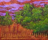Mantle by Khairulddin Wahab contemporary artwork painting