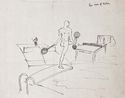 Mans Nature Action by Antonio Mak contemporary artwork Works on Paper