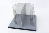 Untitled by Dan Graham contemporary artwork sculpture