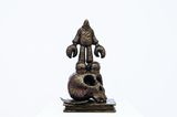 Lobster Standing on Skull by Philip Colbert contemporary artwork sculpture