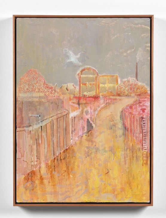 Partick Heron by Andrew Cranston contemporary artwork Painting