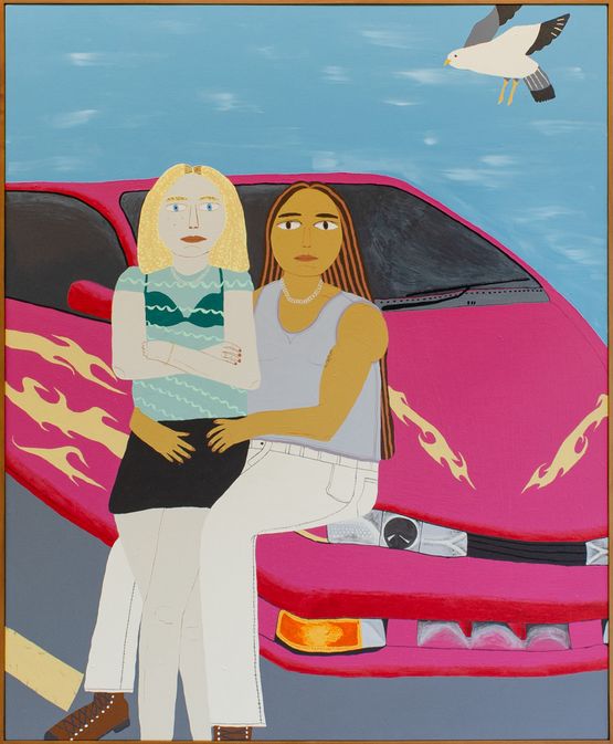 The Fast and the Furious by Claudia Kogachi contemporary artwork Painting