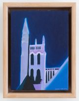 Wizards Tower by Chad Bevan contemporary artwork painting works on paper