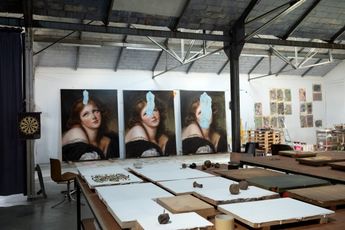 Contemporary art exhibition Tursic  Mille Tursic  Mille at Galerie Max Hetzler Paris France