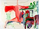 Brugmansia Sanguinea Bent Witch by Dale Frank contemporary artwork Painting