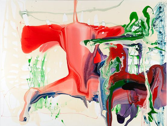 Brugmansia Sanguinea Bent Witch by Dale Frank contemporary artwork Painting
