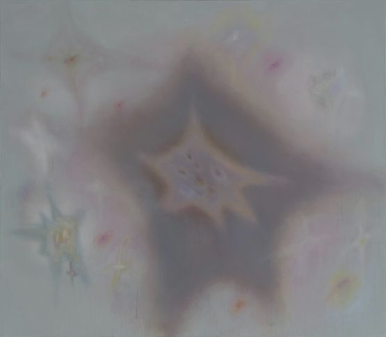 Starburst in the Mist by Misha contemporary artwork Painting