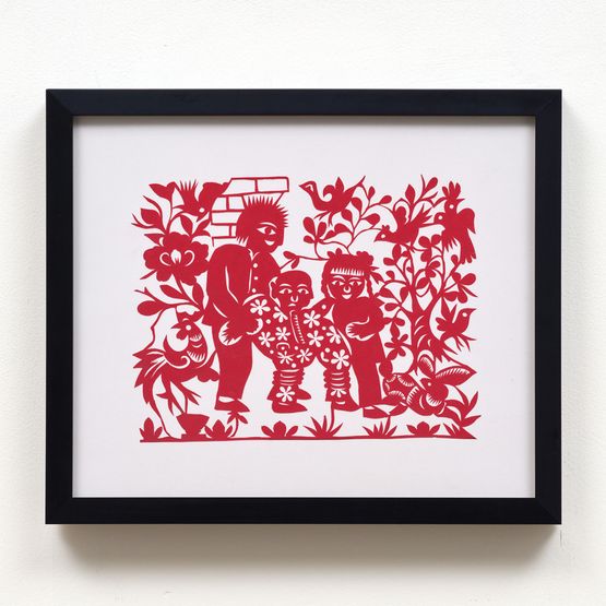 Walking by Xiyadie contemporary artwork Works on Paper