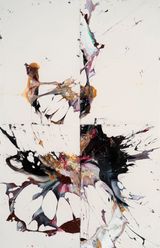 One Breath No.592 by M Michael Chow  contemporary artwork painting works on paper