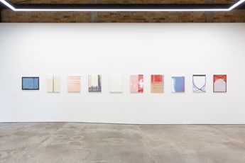 Contemporary art exhibition Sandra Bushby Pouring Light at Sumer Auckland New Zealand