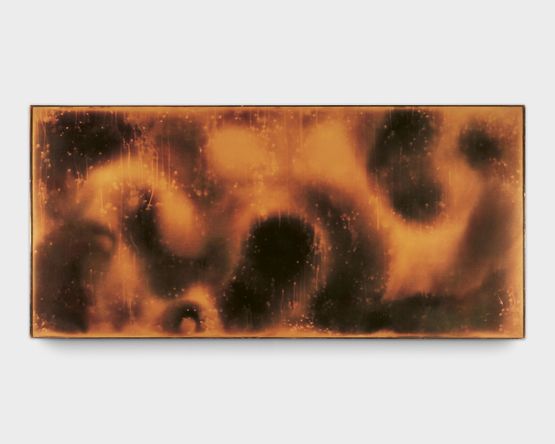 Peinture de feu sans titre F 24 by Yves Klein contemporary artwork Mixed Media