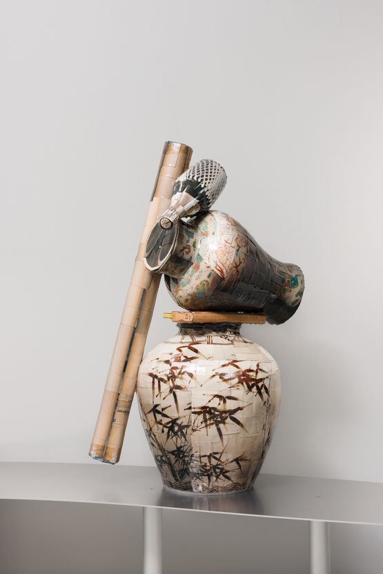 National Treasure No. 166  Cava by Osang Gwon contemporary artwork Painting