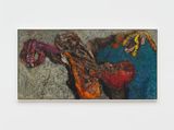 Untitled Purple Hand by Sylvia Snowden contemporary artwork painting