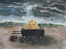 Gold is Noun 4 by Liu Weijian contemporary artwork Works on Paper