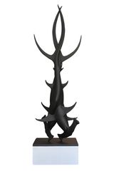 Double Helix Hammerhead by Ashley Bickerton contemporary artwork sculpture