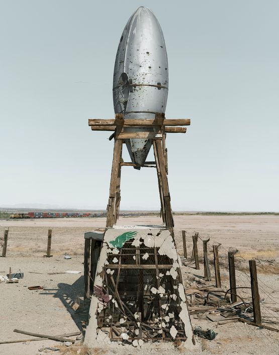 Sunset Boulevard California Bombay Beach by Francesco Jodice contemporary artwork Photography
