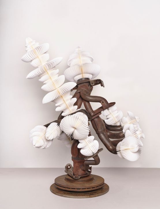 White Ore by Keita Miyazaki contemporary artwork Sculpture