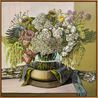 Tile 15 Rapunzels Garden by Sam Michelle contemporary artwork Painting