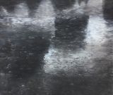 Lake of Rain No. 1 by Meng Huang contemporary artwork painting