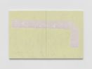 SP11 and SP12 Pink Line by Sergej Jensen contemporary artwork Painting
