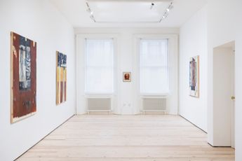Contemporary art exhibition Ted Gahl She is My Clock at MAMOTH London United Kingdom