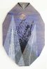 Scissors cut your inner grace your perfect lace to puncture by Radhika Khimji contemporary artwork Painting