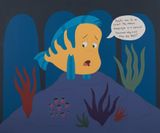 Flounder by Ayesha Green contemporary artwork painting