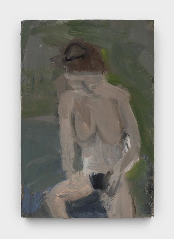 Bather by Janice Nowinski contemporary artwork Painting