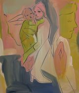 Demi Moore by France-Lise Mcgurn contemporary artwork painting works on paper