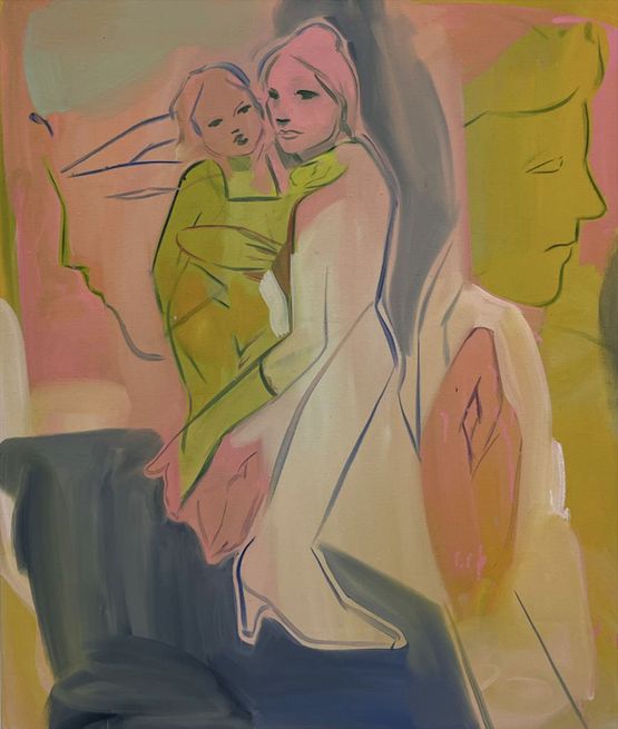 Demi Moore by France-Lise Mcgurn contemporary artwork Painting