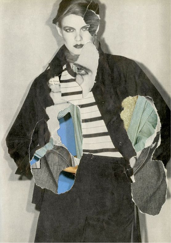 Secondary Collage 01 by Ehryn Torrell contemporary artwork Painting